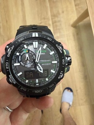CASIO PRO TREK PRW-6000Y Radio Solar Triple Sensor Watch