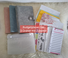 Budgetplaner-Set 3 Ringordner mit Zubehör, U...