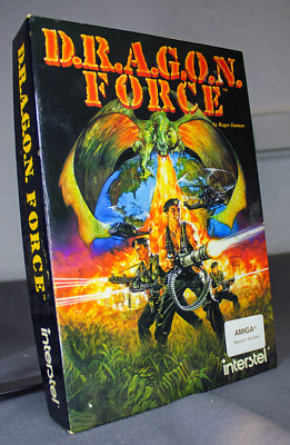 Dragon Force von Interstel für Commodore Amiga in Big Box