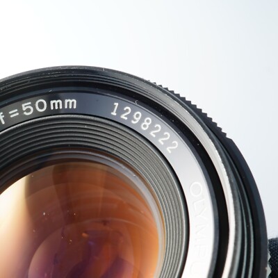 ASIS OLYMPUS OM SYSTEM F.ZUIKO AUTO-S 50mm F/1.8 MF Standard Lens