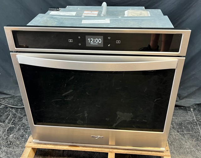 Whirlpool WOS51EC0HS 30" Stainless Steel WallMounted Smart Oven for