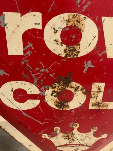 1959 Vintage Metal RC Royal Crown Cola Soda Sign 54" x 36" Gas Oil Advertising - Picture 5 of 12