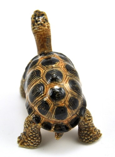 3" SET Klima Porcelain Hand paint Miniature Figurines Giant Turtle Family - Imagen 12 de 12