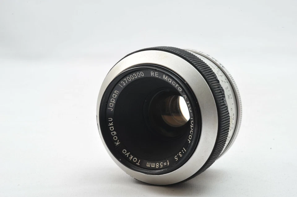 @ SakuraDo @ ¡Raro! @ Tokyo Kogaku Topcon RE Macro Auto-Topcor 58 mm f3,5 Lente Foto 2 de 4