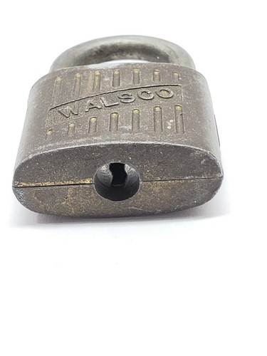 Lucchetto Walsco RFO, vintage, antico, fabbro - Foto 3 di 7