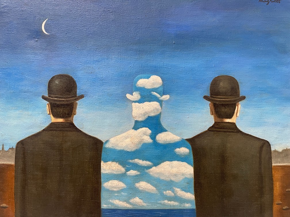 René Magritte 1000% Eurographics Son of Man by Rene Magritte 1000 Pc - Walmart.com