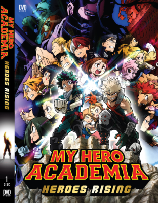 Dvd Heroes Rising Free English Dub DVD My Hero Academia Movie