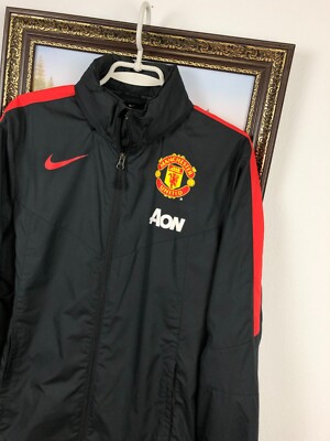 Vintage Nike Manchester United Football Jacket Soccer Rare Track