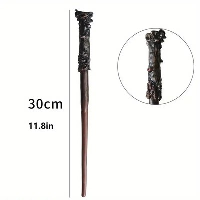 2 Piece 11.8 Inch Wizard Wands for Halloween / Cosplay