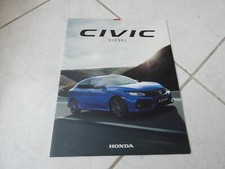 Honda Civic Diesel 2017 Brochure Catalogo Commerciale Vendite Prospetto