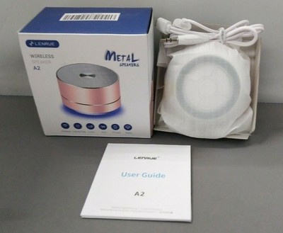 A2 LENRUE Portable Wireless Bluetooth Speaker with Mic (Red) | eBay