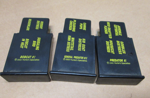 Johnny Stewart Digital Cartridge Card for Preymaster Caller Predator #1 2 Bobcat