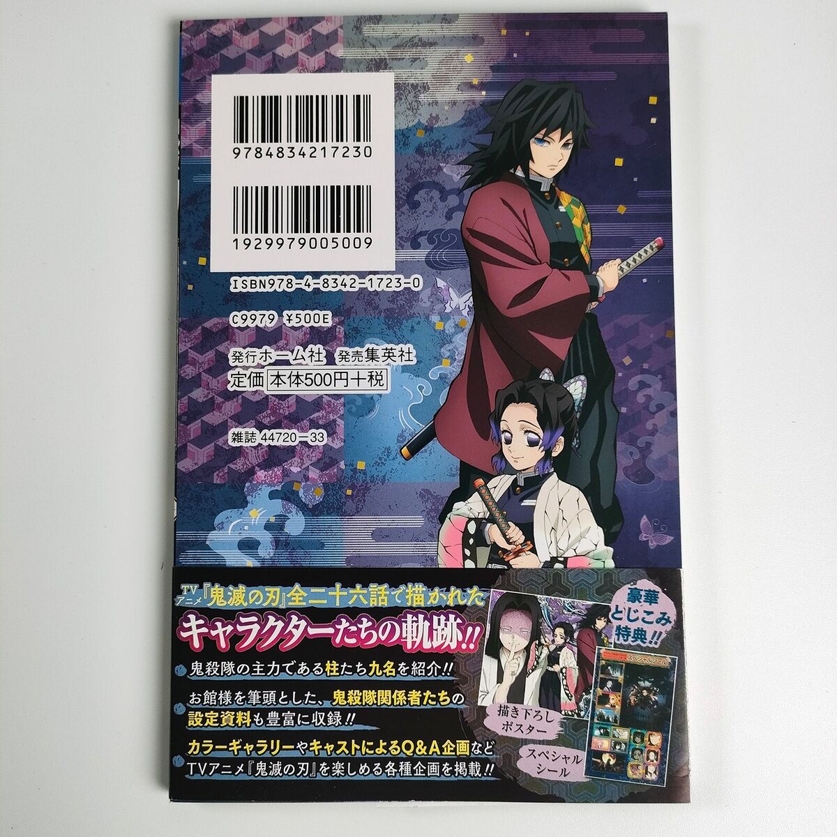 Kimetsu no Yaiba (Demon Slayer) - TV Animation -Characters book Vol. 3 -  ISBN:9784834217230