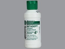 BETASEPT SCRUB 4 4OZ  chlorhexidine gluconate 4   SAME FORMULA AS HIBICLENS 