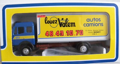 Camion Mercedes LBS/Eligor 1/43 – Publicité Valem Bondy – Occasion