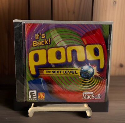 Pong The Next Level Atari (CD-ROM Macintosh) Brand New Sealed