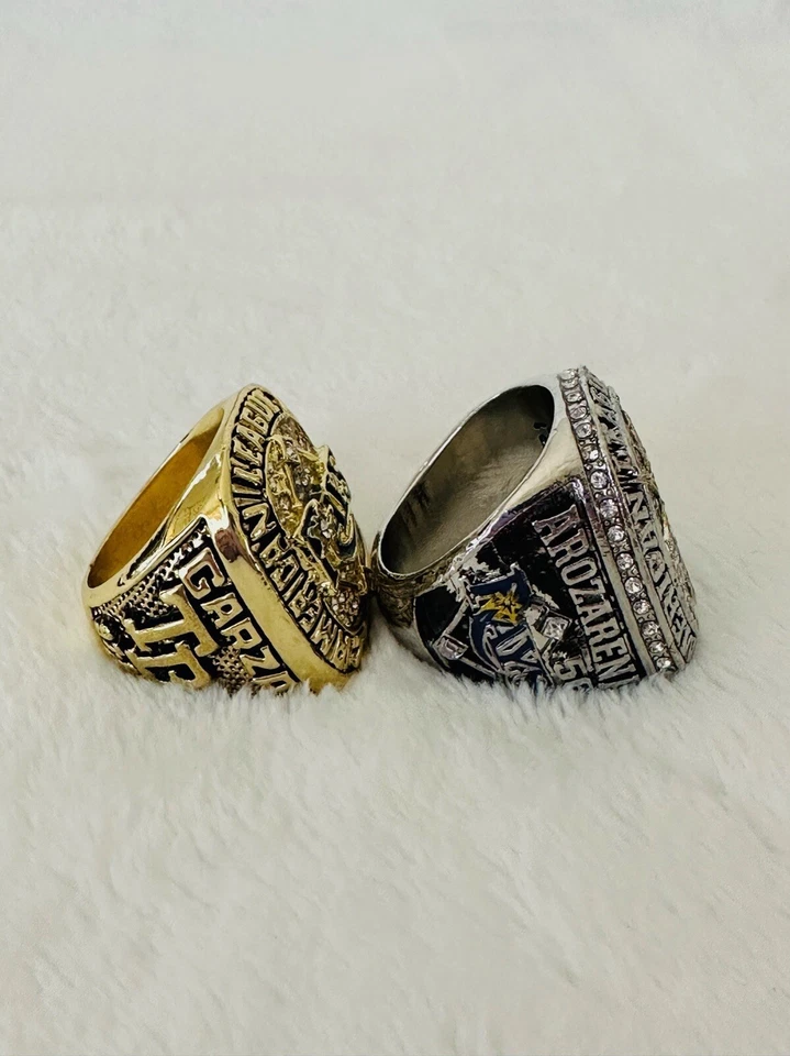 Juego de 2 anillos de campeonato Tampa Bay Rays AL 🇺🇸 ENVÍO 2008/2020 Foto 2 de 3