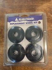 Set Of 4 ROLLERBLADE TRI SPOKE 70mm KRYPTONIC REPLACEMENT WHEEL KIT New