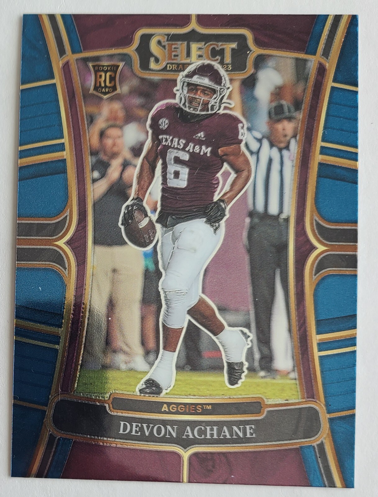 2023 Panini Select Draft Picks - Concourse Blue #20 De'Von Achane (RC)