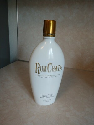 Rum Chata Carribean Rum Liquor Bottle (empty)
