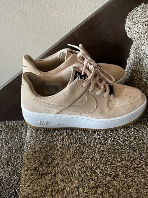 Size 8 - Nike Air Force 1 Sage Low Coral Stardust | eBay