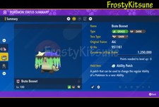 6IV Brute Bonnet Shiny  Non-Shiny Paradox Pokemon Scarlet  Violet