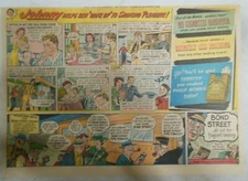 Phillip Morris Cigarette Ad: "Mean Dad !" 1940's Size: 11 x 15 inches