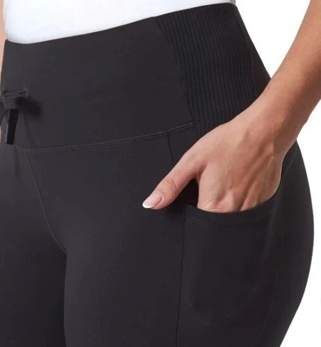 Mondetta Womens Mixed Media Tight Legging Pant - Picture 3 of 5