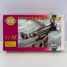 SMER Hawker Tempest Mk.V Complete 1:72 Model Kit w/ Original Box