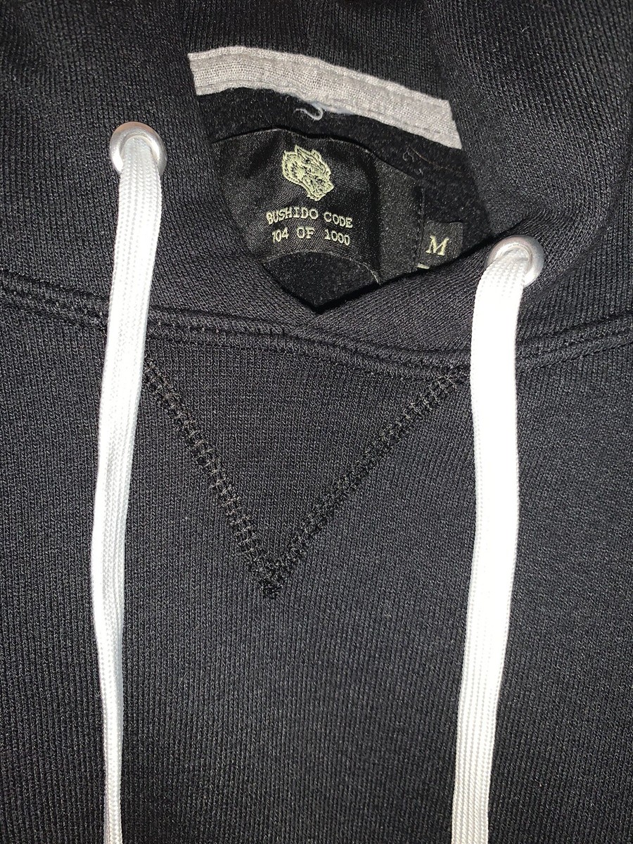 Darc Sport Bushido Code Wolves Graphic Hoodie M | eBay