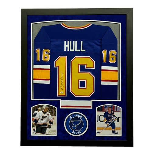 NEW Vintage St. Louis Blues Brett Hull #16 NHL Jersey Starter 90s 