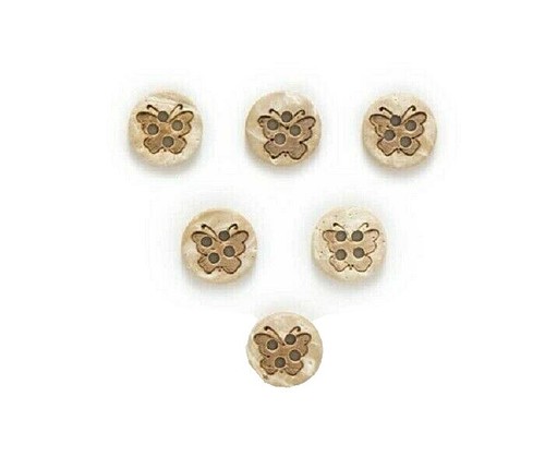 MAYJOYDIY 30-Pack Large Coconut Buttons – 2 Inch, 2-Hole, Natural Brown For Sewing, Crafts & Decor 5 thumbnail image
