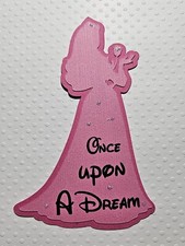 Princess Aurora Inspired Silhouette Scrapbook, Card Making Paper Piecing