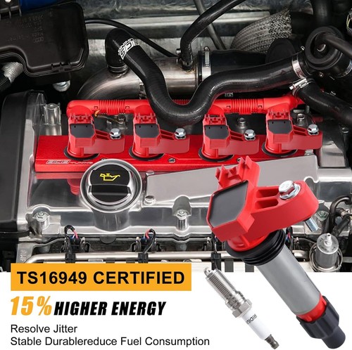 6 Pack Ignition Coils and Iridium Spark Plugs UF569 & 41-109 for Chevy 3.0L 3.6L - Picture 2 of 13