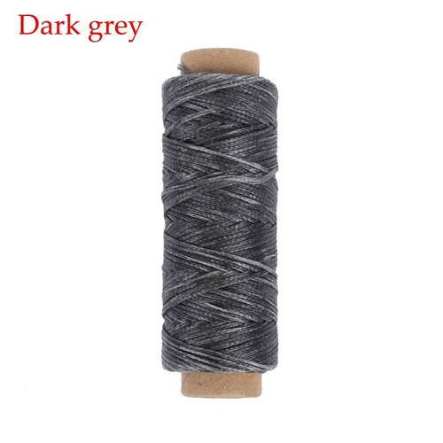50Meters Tool DIY Handicraft Flat Waxed Thread Cord Sewing Line Leather - Picture 15 of 29