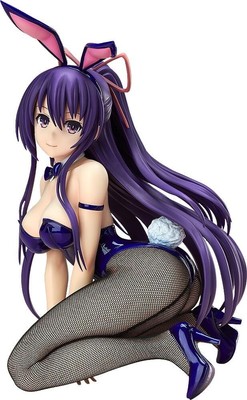 FREEing 1/4 DATE A LIVE IV Tohka Yatogami: Bunny Ver. PVC Figure 250mm New