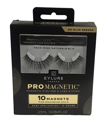 Eylure ProMagnetic Mink EyeLashes Natural No.10 Long Lasting Magnetic Eyeliner