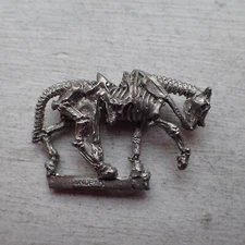 Citadel Warhammer 80s C21 Undead Cavalry Horse Skeletal B