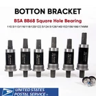 Mountain Bike Sealed Bearings Square Taper Bottom Bracket BB68 For Shimano MTB