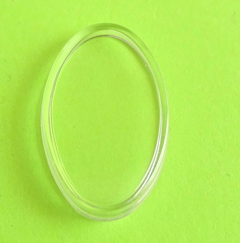 Verre De Montre Ovale 26.5 X 20.5 Mm, Hauteur 2.66 Mm - Neuf Sans étiquette