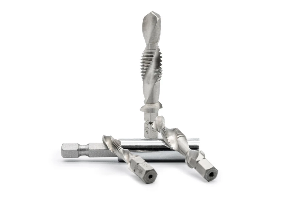 Juego de brocas roscadas BAER M3 - M10 brocas roscadas brocas roscadas de 1/4 de pulgada - Imagen 4 de 4