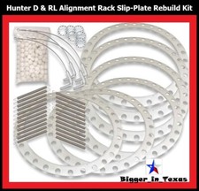 Hunter D Rl Alignment Rack Rear Slip Plate Repair Kit With Retainer Rings