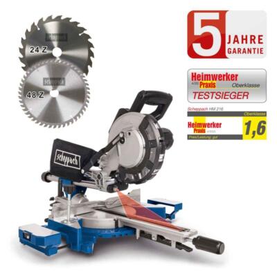 Image of Scheppach HM216 miter saw on eBay