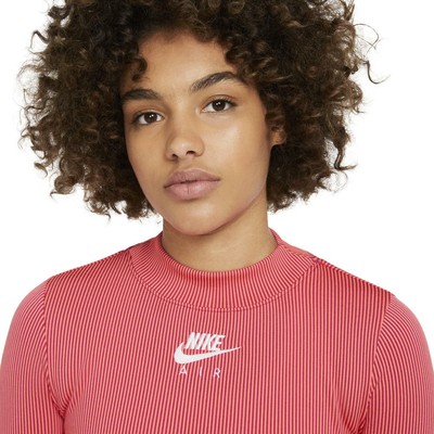 nike long sleeve pink top