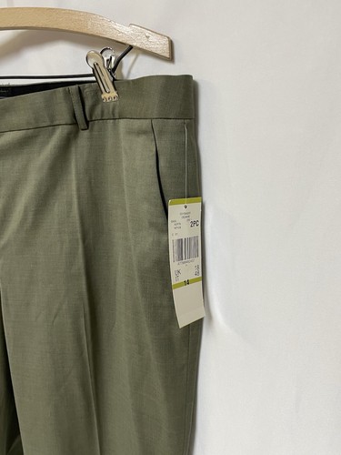 NEW Anne Klein Pant Suit Size 14 Two Piece Set 36X32 Gorgeous Green Pockets - Picture 5 of 24