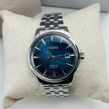 Seiko Presage SRPB41 Cocktail Time Blue Dial Men's Automatic Watch New/Box