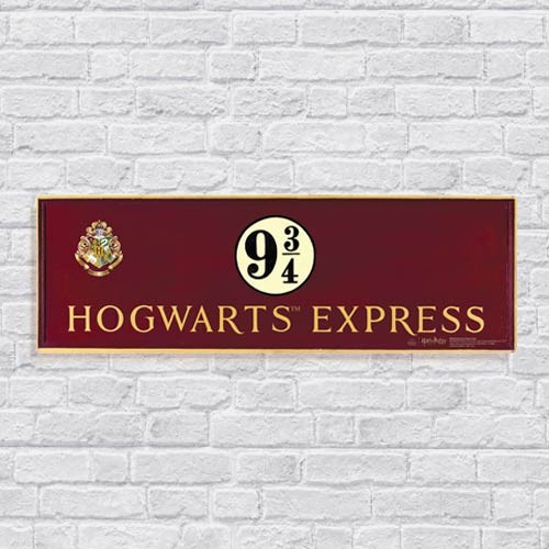 Hogwarts Express Harry Potter Wizarding World Wall Art Cardboard