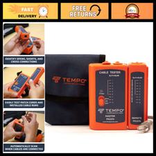 RJ45 Network Cable Tester, Ethernet  Cat5e/Cat6 Cable Tester for RJ11/RJ12
