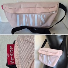 Borsa donna Levi’s beige rosa poliestere vita/borlo/tracolla tracolla regolabile