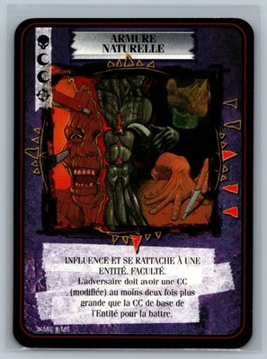 1995 Kult CCG FRENCH Protective Skin TCG